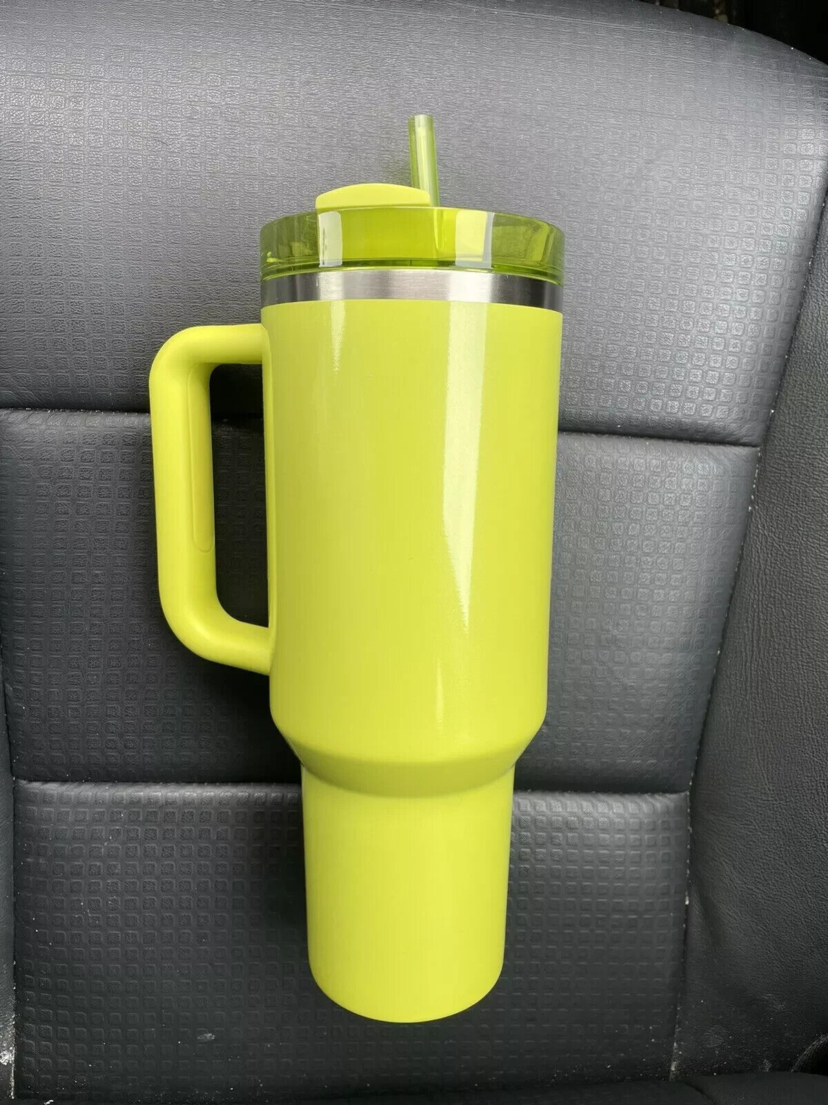 Starbucks x Stanley Lime Green Shimmer 40oz Tumbler Authentic With Receipt.