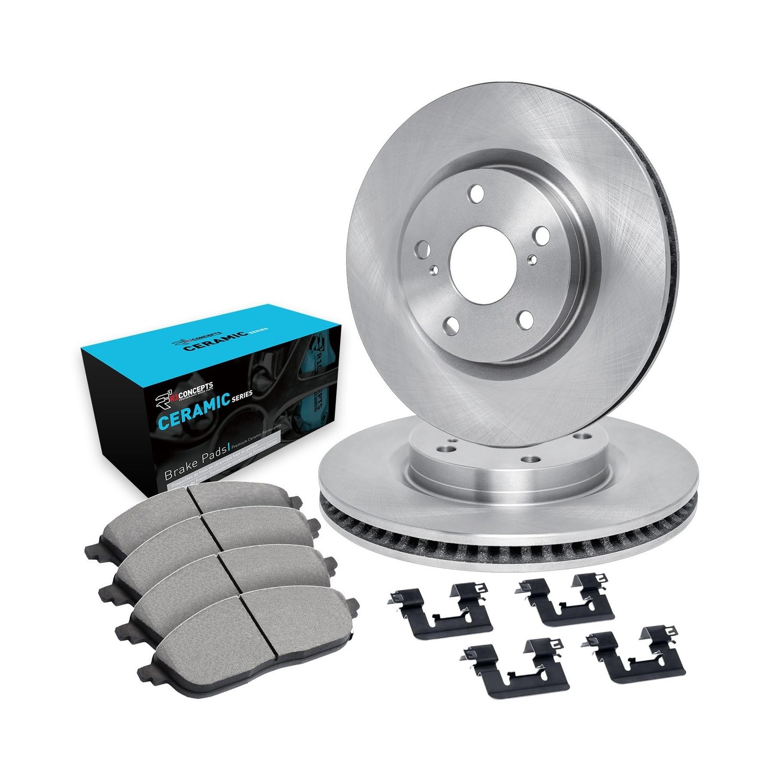 R1 Concepts Front Brake Kit For 2013-2021 Honda Accord [selected model]| Blan...