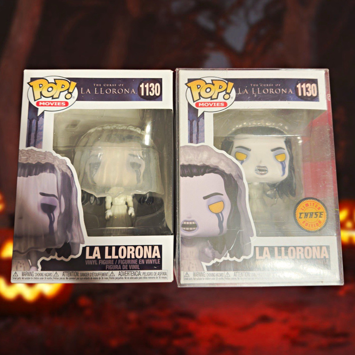 Funko Pop Movies The Curse of La Llorona #1130 Chase + Regular Vinyl