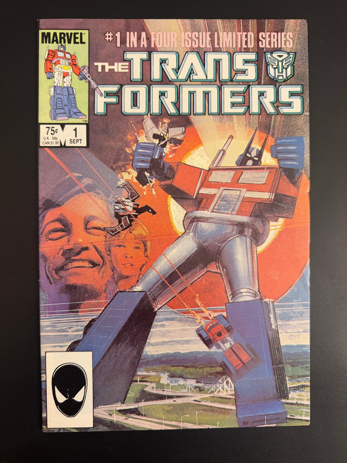 Transformers #1 Marvel Comics 1984 1st Print VF