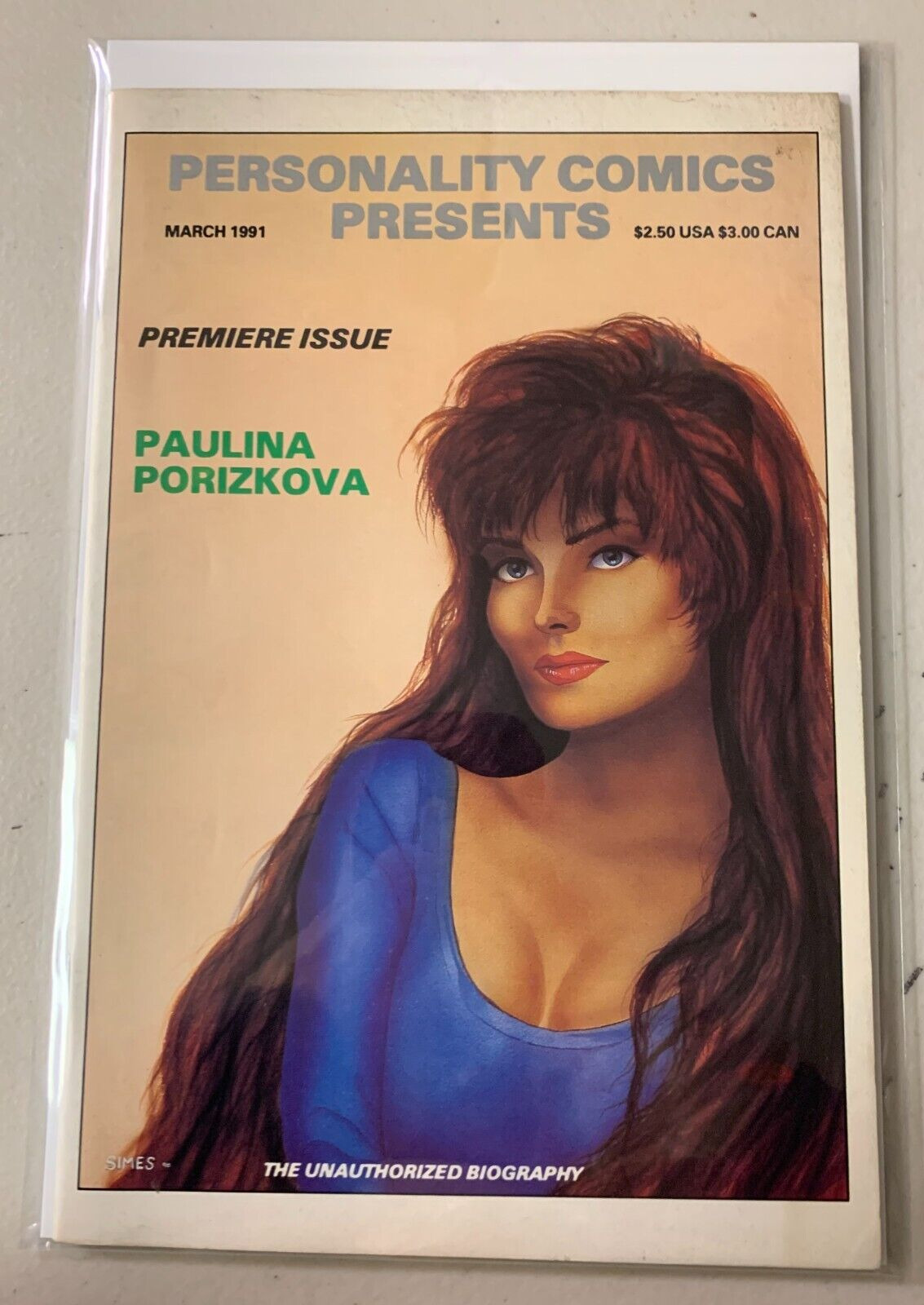 Personality Comics Presents #1 Paulina Porizkova (8.0 VF) (1991)