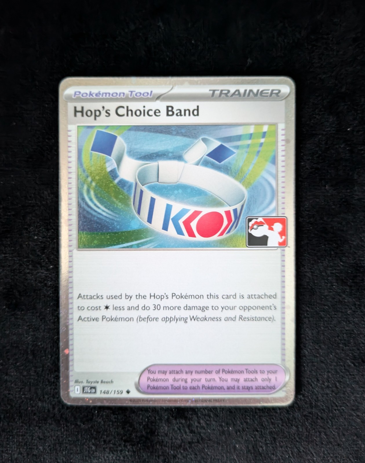 Pokémon Hop’s Choice Band 148/159 Play Prize pack Cosmos Holo English Near Mint Pokémon Hop’s Choice Band 148/159 Play Prize pack Cosmos Holo English Near Mint