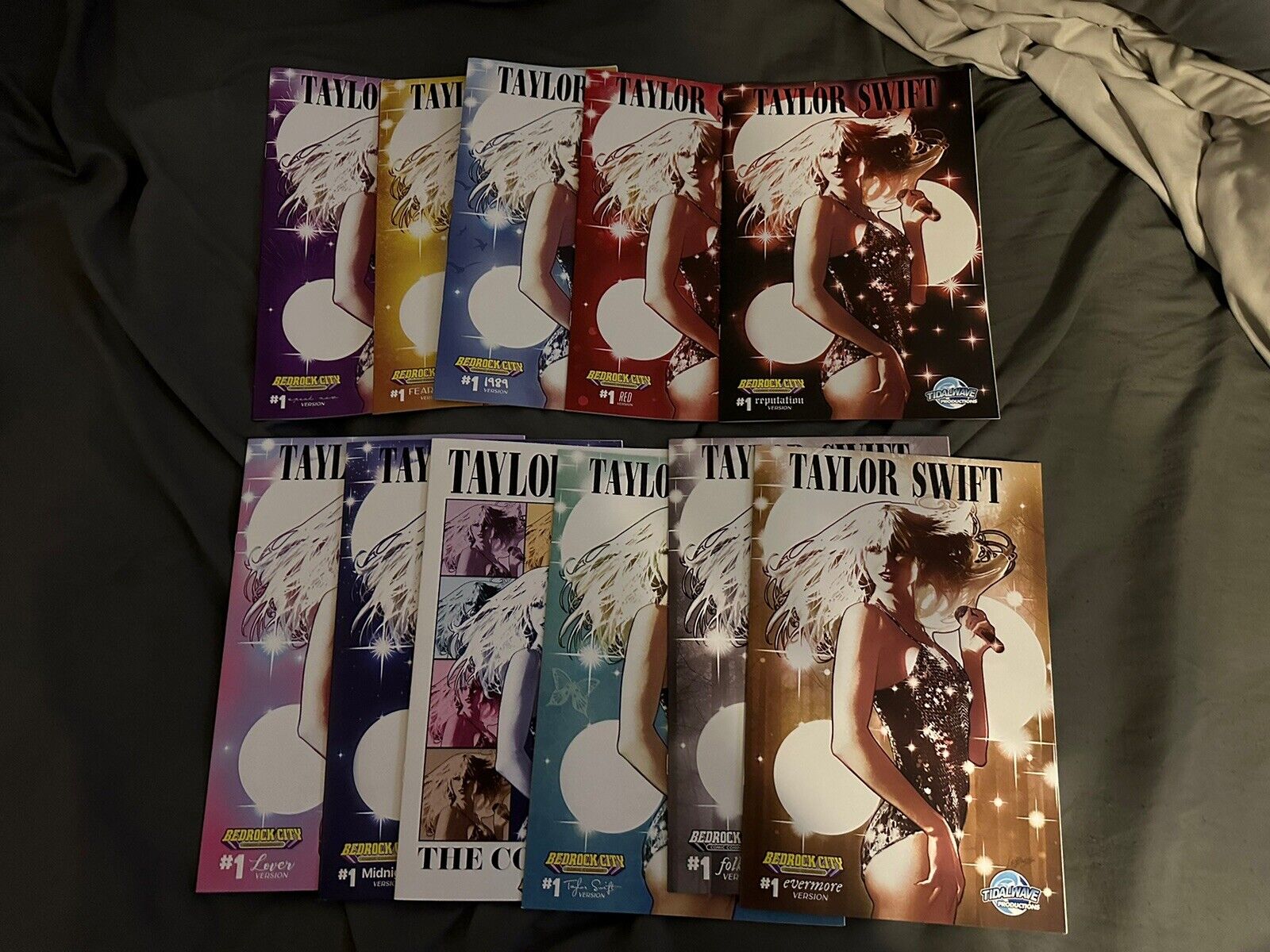 Female Force: Taylor Swift #1 (2024) Lobos Eras Cover Set (11 Issues) Hot Marvel
