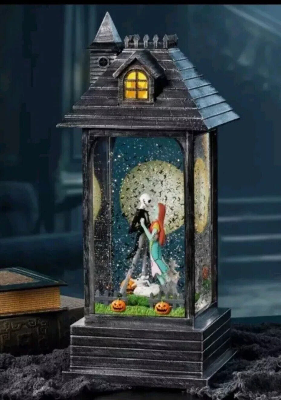 Disney The Nightmare Before Christmas Halloween Lantern with Lights & Music New