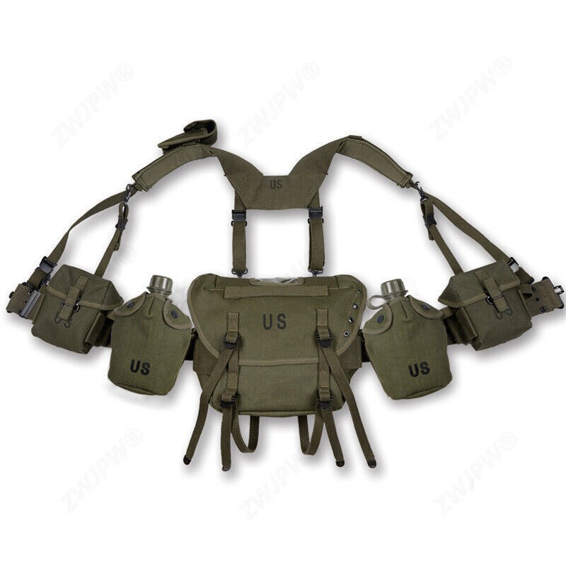IN US USMC Vietnam War M1956 M1961 Equipment Tactical Combat Training Pouch Bag