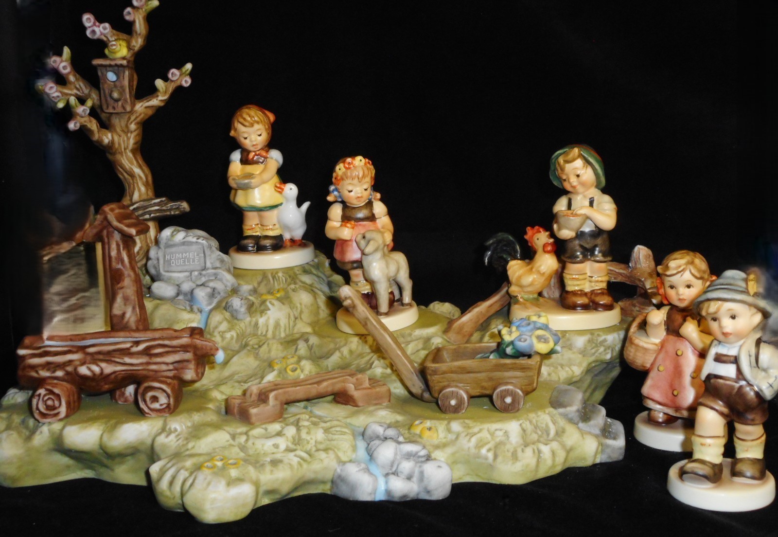 10pc HUMMEL 4-SEASONS SUMMER LANDSCAPE 