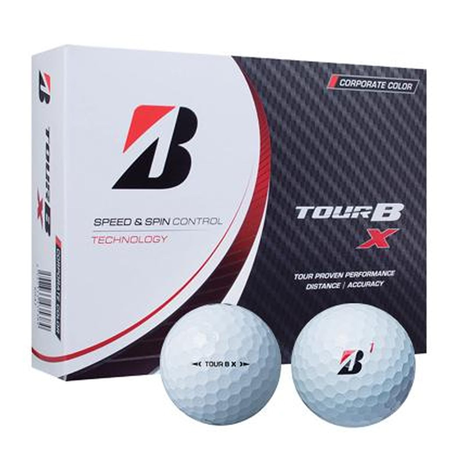Bridgestone Tour B X 2022 Model Golf Balls (12 Balls Per Pack)_
