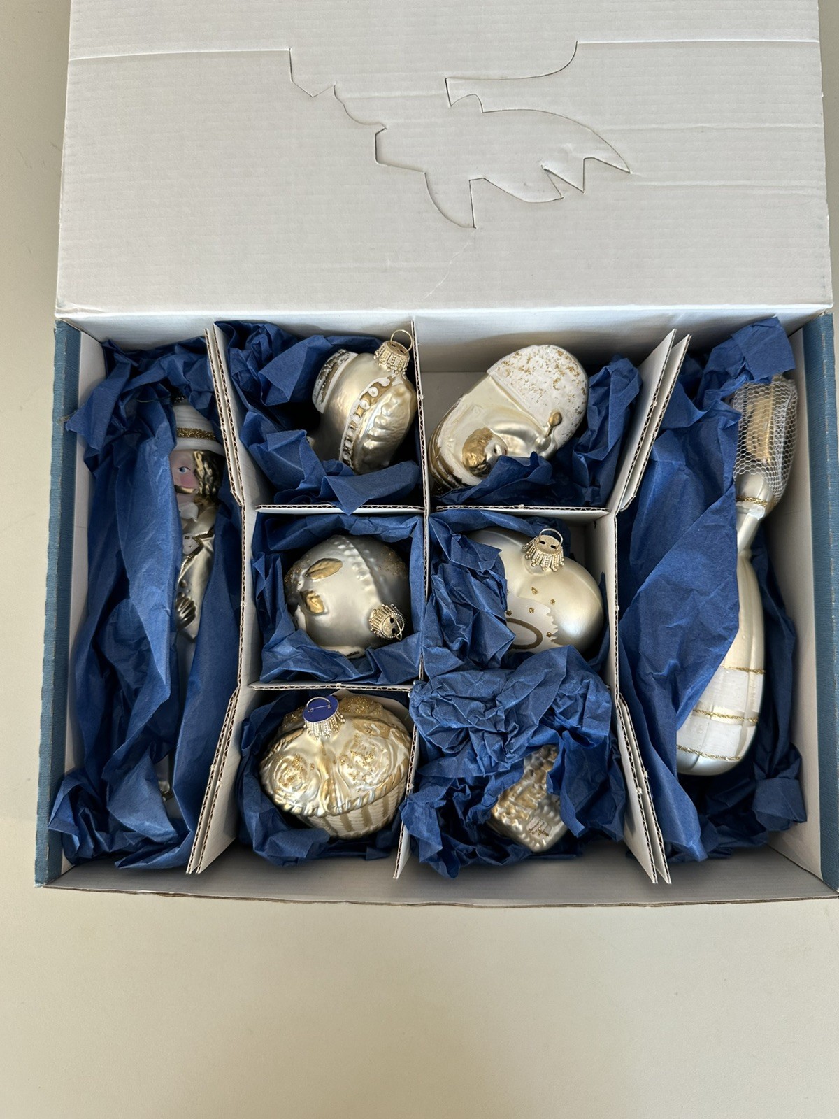 Lauscha Glas Creation Full Set Christmas Ornaments – Lillian Vernon, Vintage