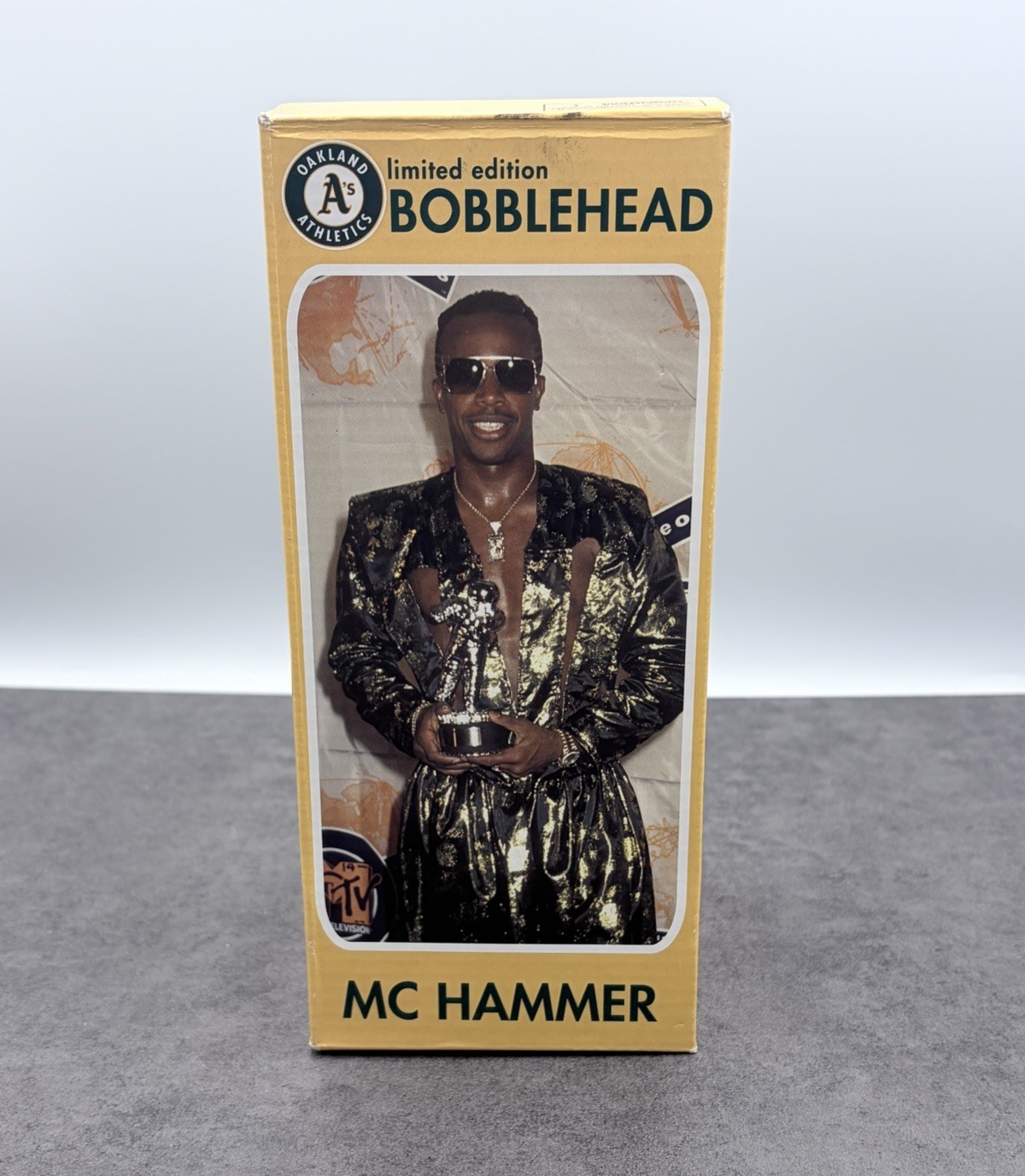 2011 Spinning MC Hammer Bobblehead Oakland A\'s Athletics Super Haircuts Ad NEW