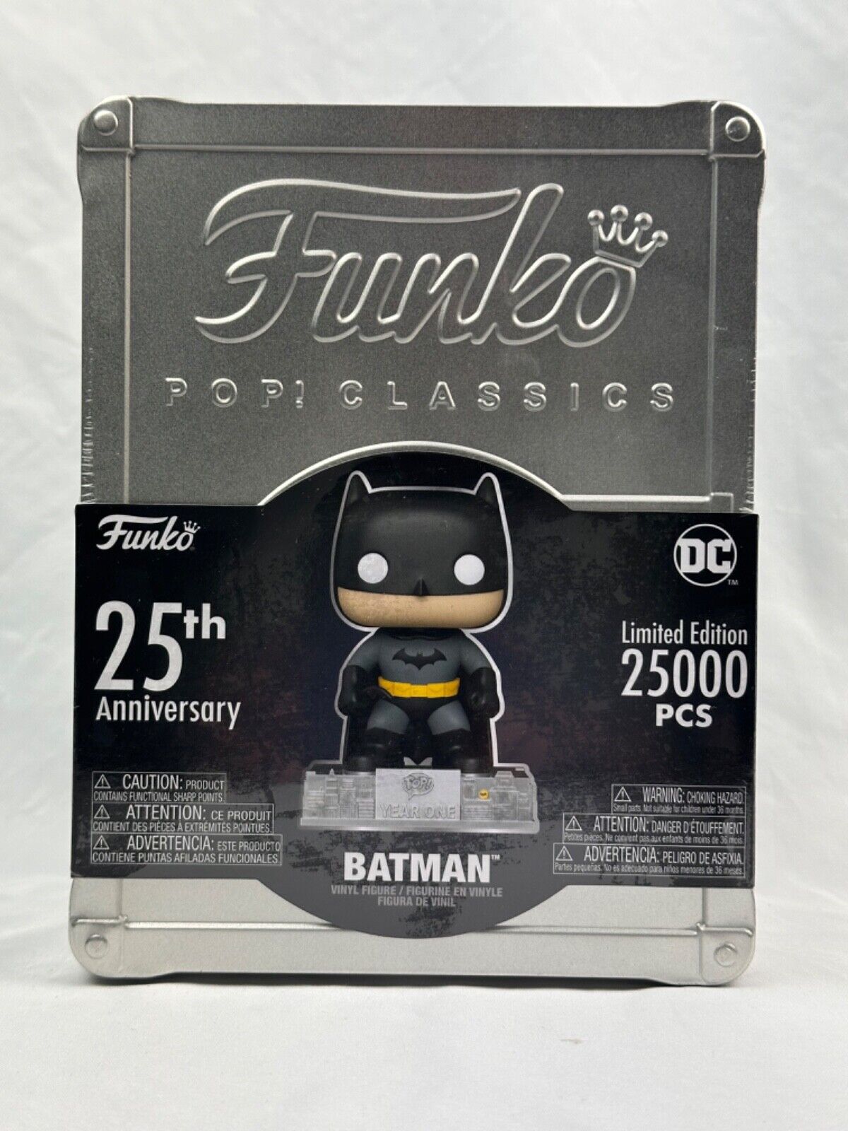 Funko Pop Classic Batman Funko 25th Anniversary DC Comics Limited Edition