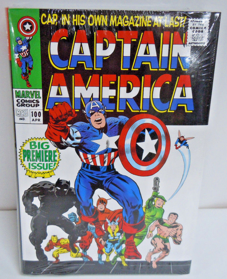 Captain America Volume 1 Omnibus Stan Lee Kirby HC Hard Cover New Sealed $125 Captain America Volume 1 Omnibus Stan Lee Kirby HC Hard Cover New Sealed $125