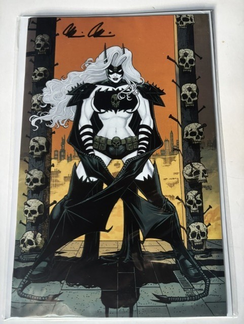 Cybernetic Desecration #1 Absolute Lady Death VIRGIN NM+ Signed-Brian Pulido COA