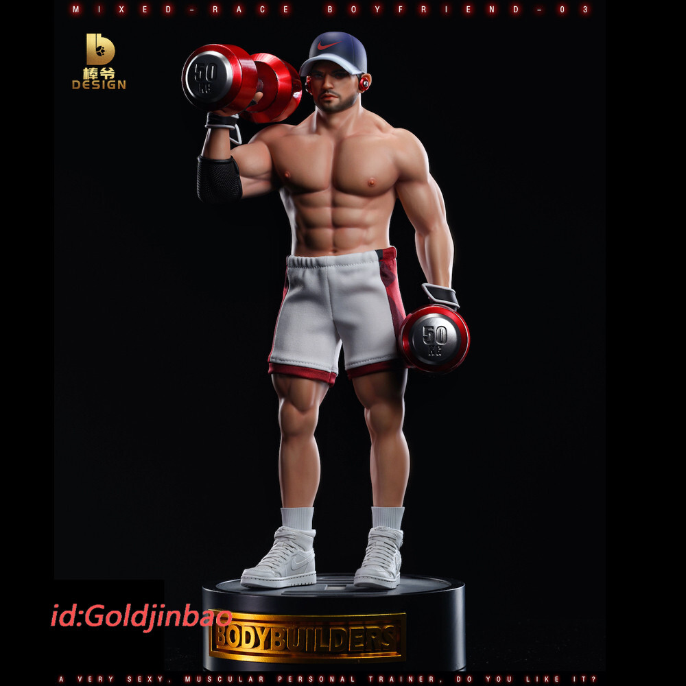 BangYe Design Mixed Race BoyFriend 03 Resin Statue Pre-order H35cm Cast off