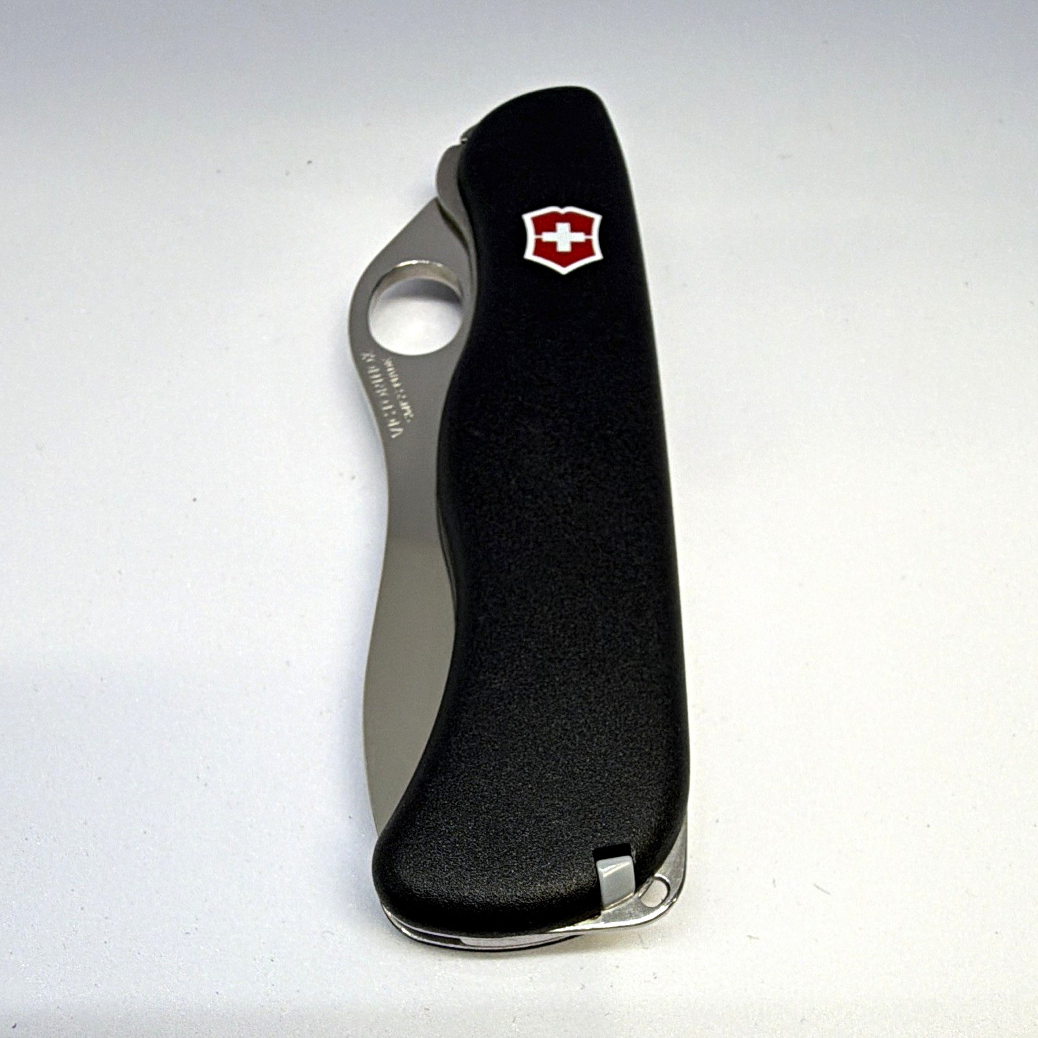 Victorinox Trekker 1-Blade Pocketknife Black Handle Stainless Drop Plain Liner