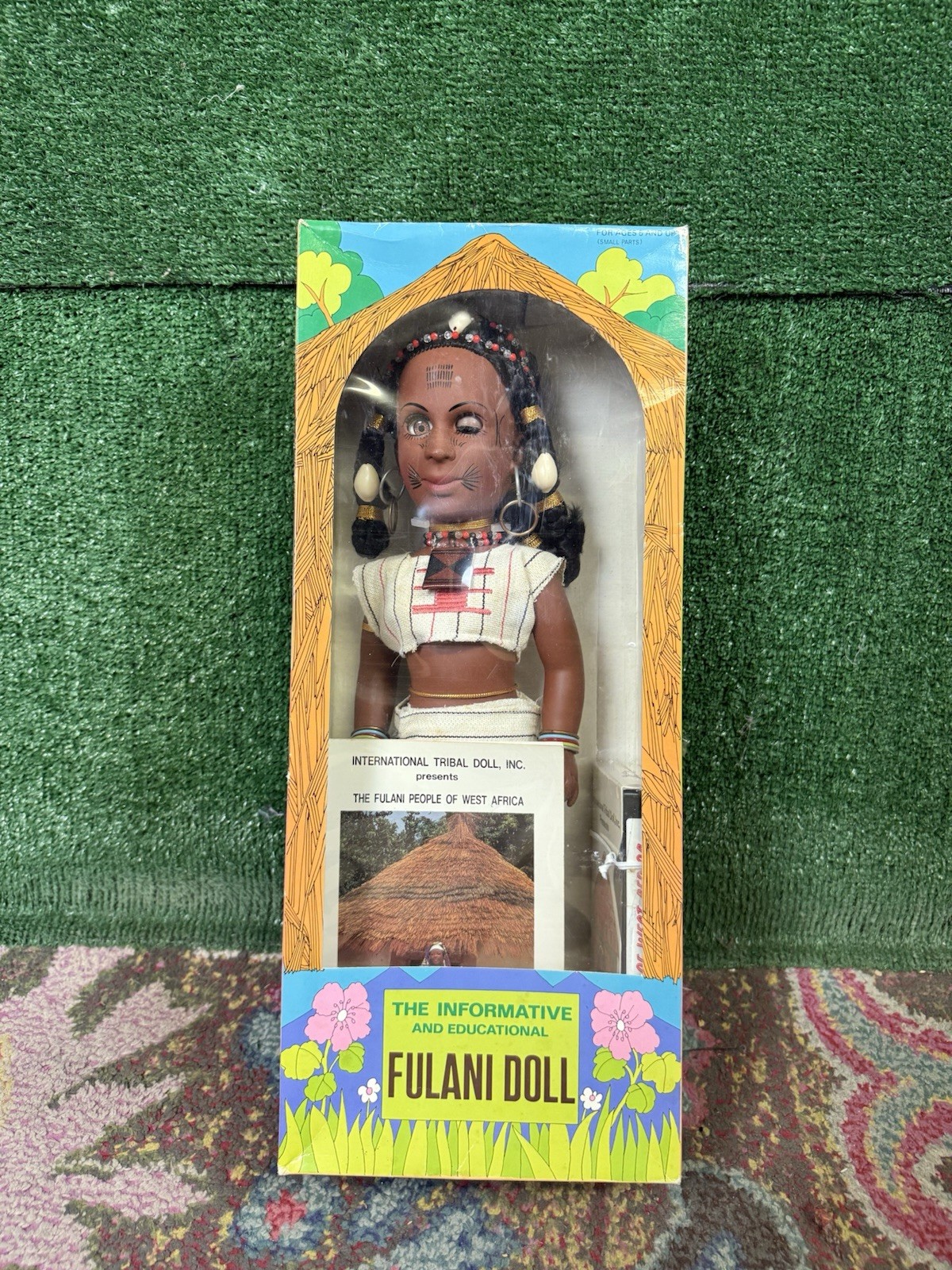 International Tribal Doll Fulani People of West Africa New in original box