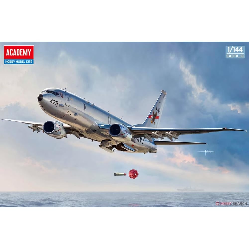 Academy 1/144 Boeing P-8 Poseidon Maritime Patrol Aircraft Kit