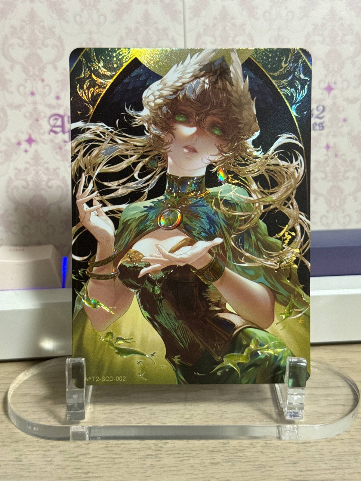 0201/1799 Wanmanshe Andersen\'s Fairy Tales 2 AFT2-SCD-002 Artist Gold Foil Auto 0201/1799 Wanmanshe Andersen\'s Fairy Tales 2 AFT2-SCD-002 Artist Gold Foil Auto