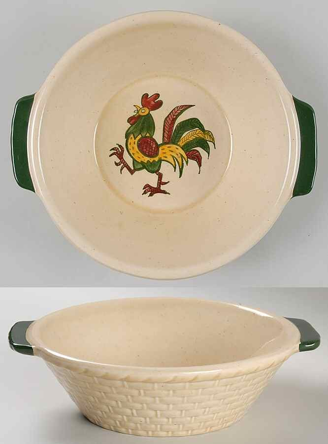 Metlox - Poppytrail - Vernon California Provincial Round Vegetable Bowl 353134