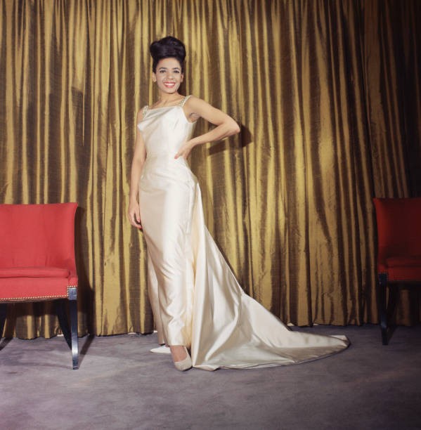Welsh singer Shirley Bassey circa 1960 Historic 1960s Old Photo