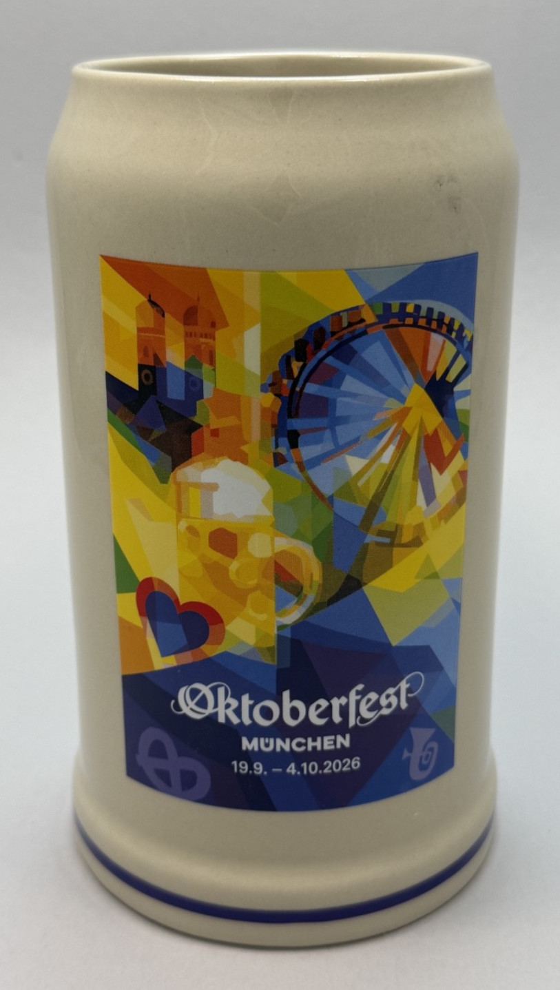 2026 Official Munich Oktoberfest Mug by Rastal FLAWED