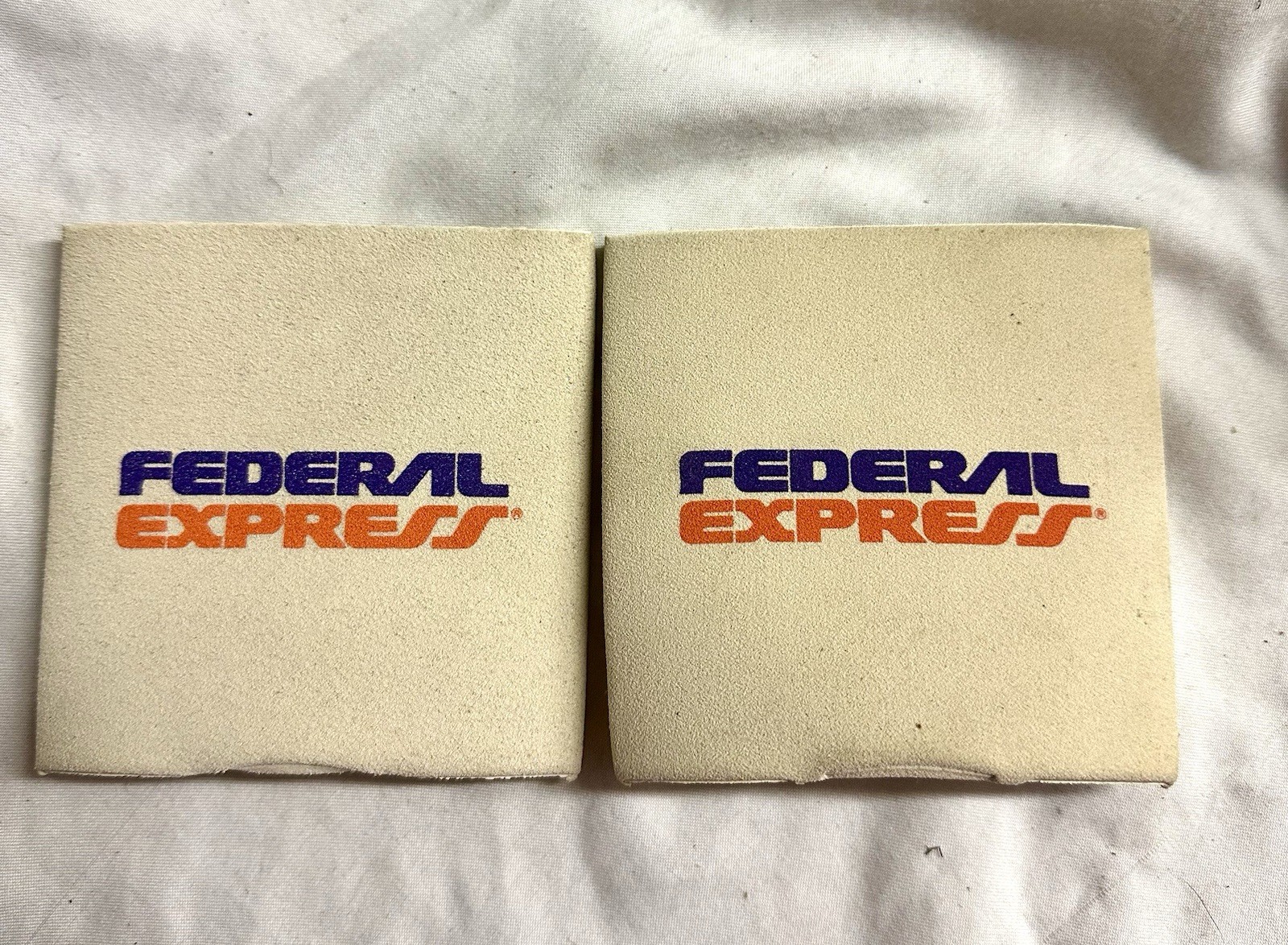Vintage Federal Express Drink Koozie Insulator