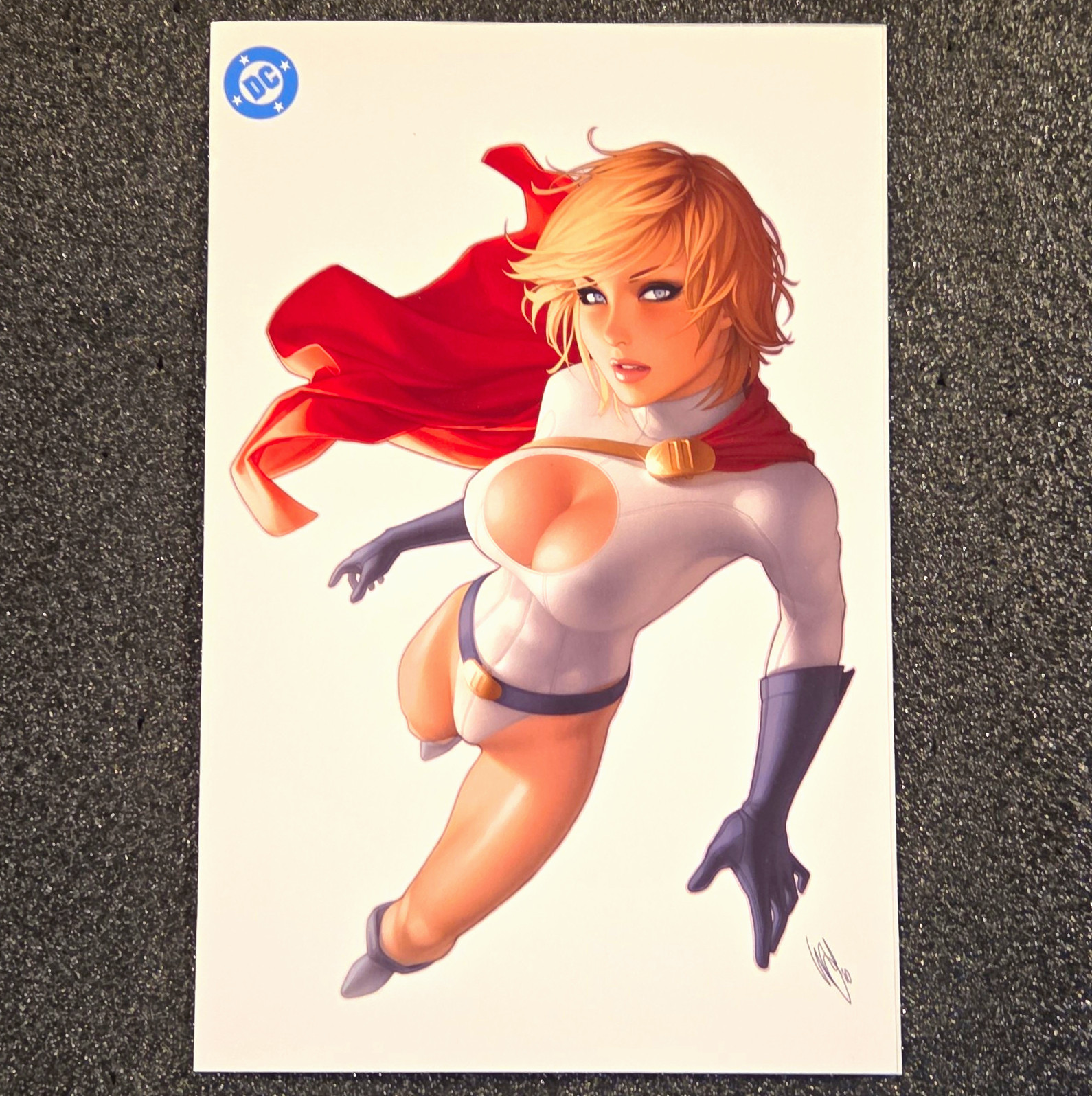 All Star Comics #58 Warren Louw Power Girl Virgin KRS Limited 750 NM