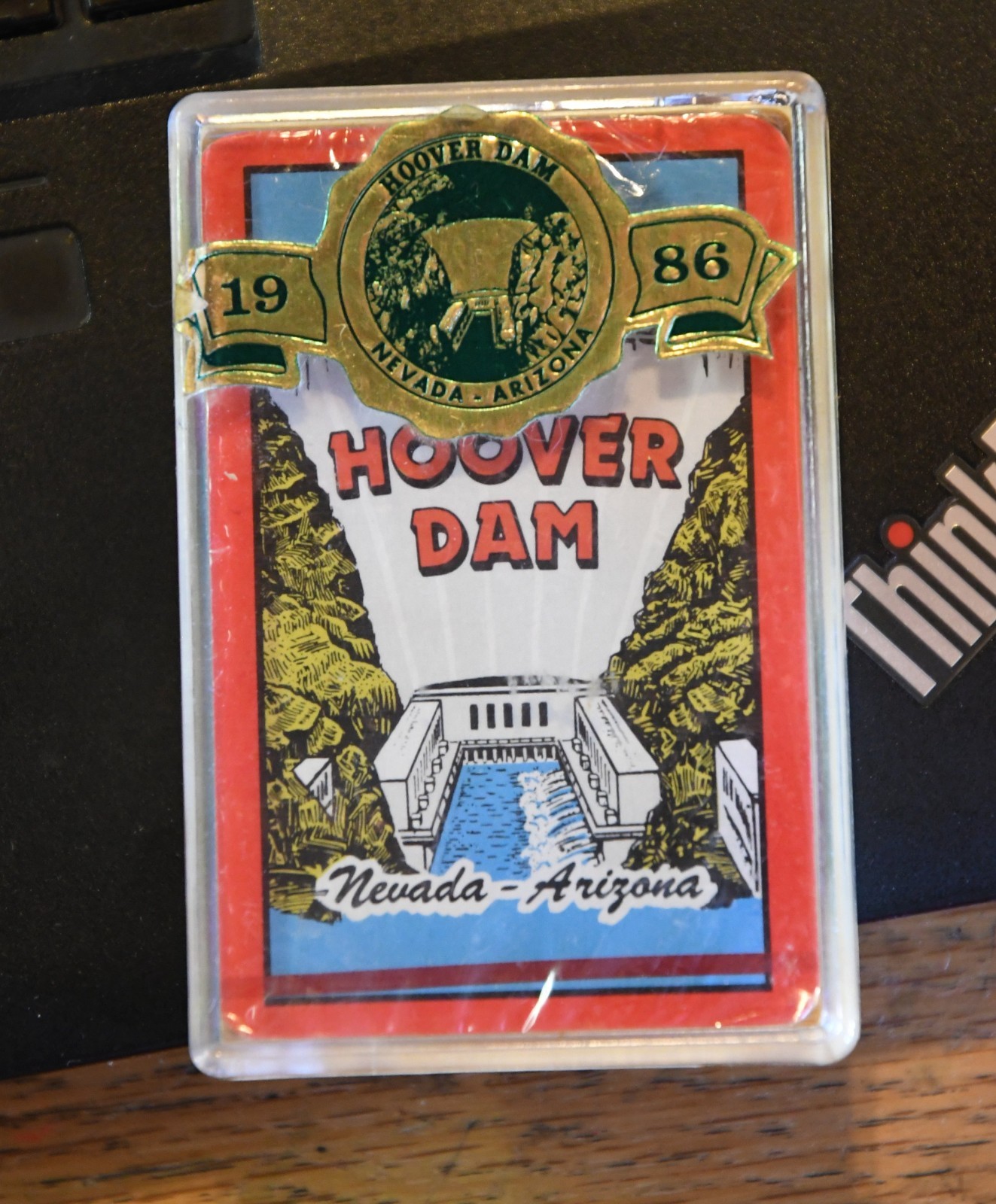 Vintage 1986 Hoover Dam Nevada Arizona Souvenir Playing Cards Deck Sealed Case Vintage 1986 Hoover Dam Nevada Arizona Souvenir Playing Cards Deck Sealed Case
