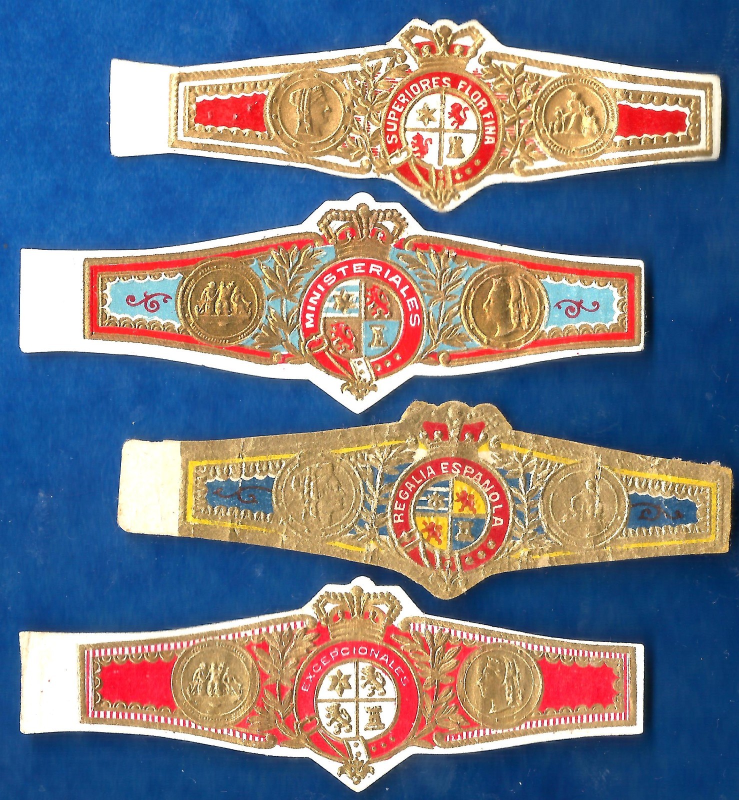Cigar band, vitola, bague de cigare, bauchbinden.