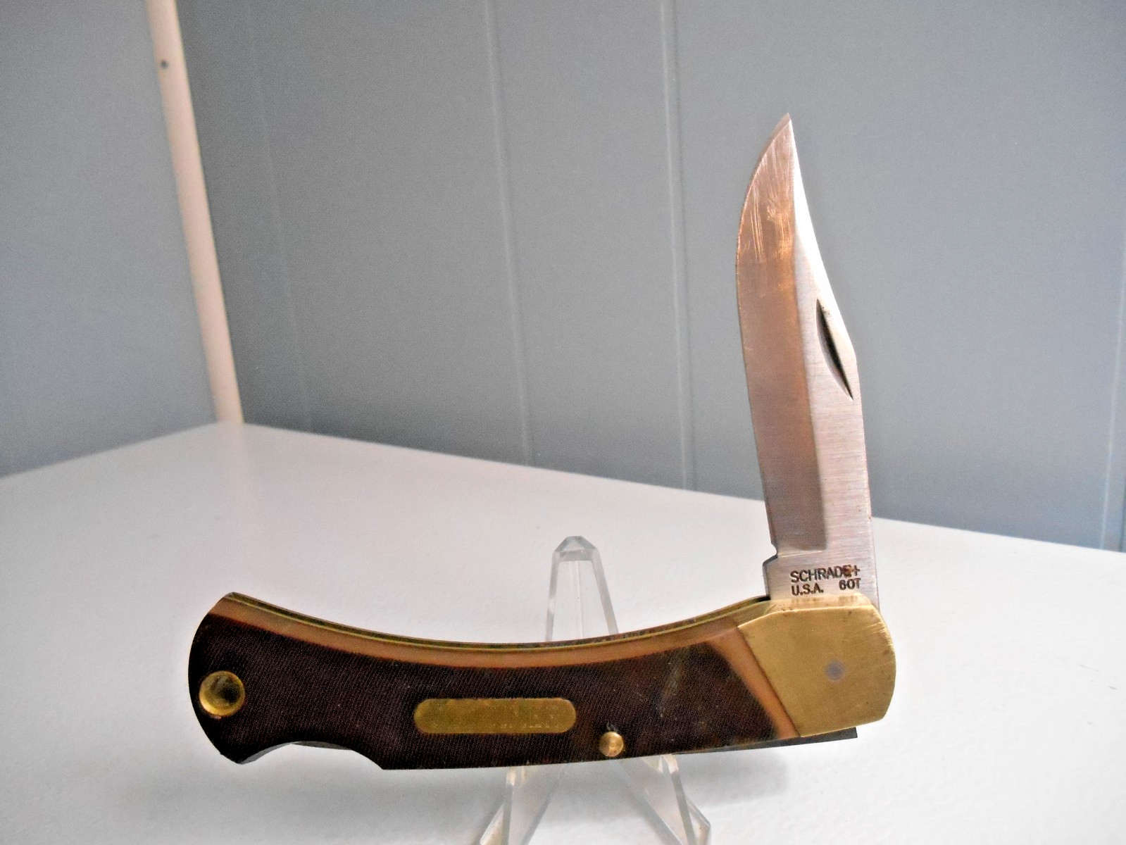VINTAGE SCHRADE+ USA 6OT OLD TIMER LOCKBACK POCKET KNIFE