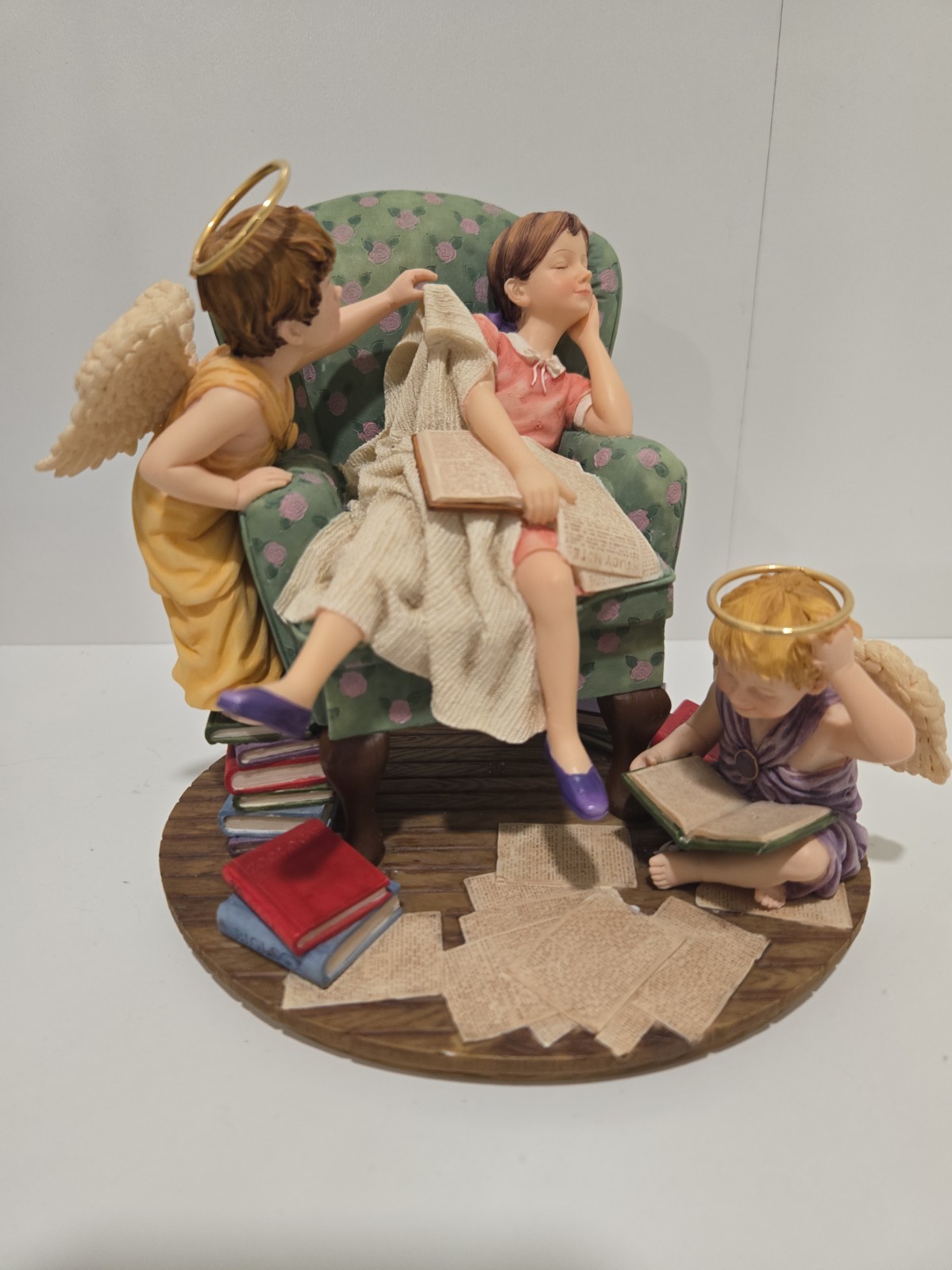 Demdaco Prayers Promises Dont Worry About Tomorrow Figurine Bill Stross 2002 NIB