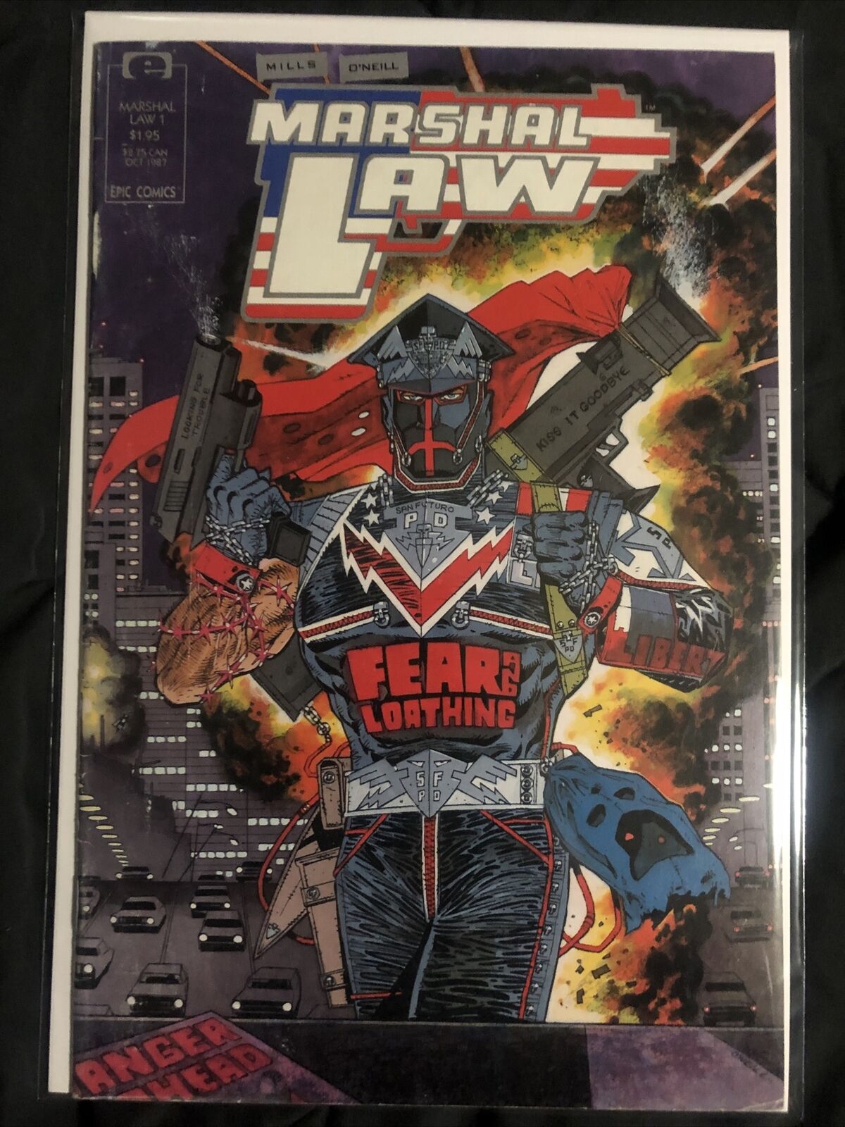 Marshal Law comic #1 (Epic Comics, Oct, 1987)