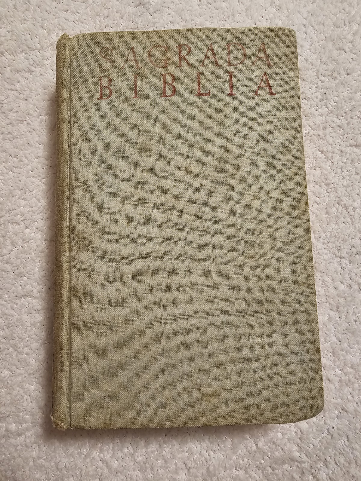 Sagrada Biblia Nacar-colunga 1960 B.A.C Undecima Edición Spanish Bible Católica