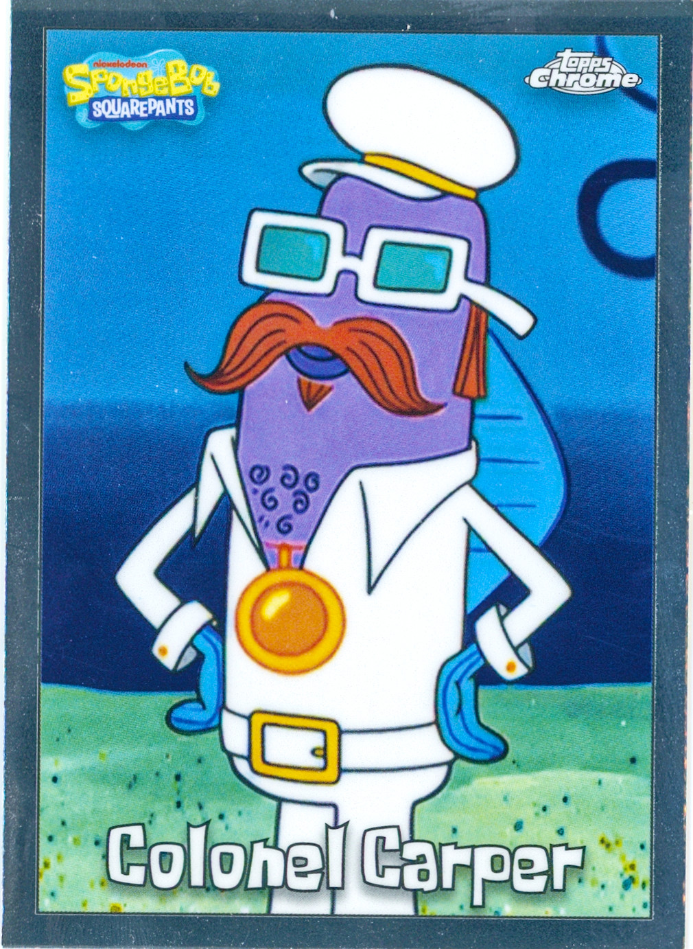 Topps Chrome Spongebob 2025 | Colonel Carper | 199 Topps Chrome Spongebob 2025 | Colonel Carper | 199