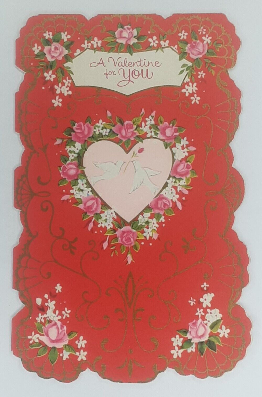 Valentine Greeting Card Buzza Cardozo Somebody Who Means So Much 1940s Greeting