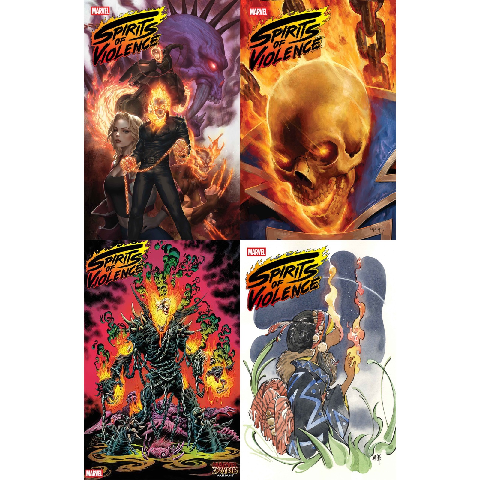 Spirits of Violence (2025) #1 2 3 4 5 Marvel Comics COVER SELECT Spirits of Violence (2025) #1 2 3 4 5 Marvel Comics COVER SELECT