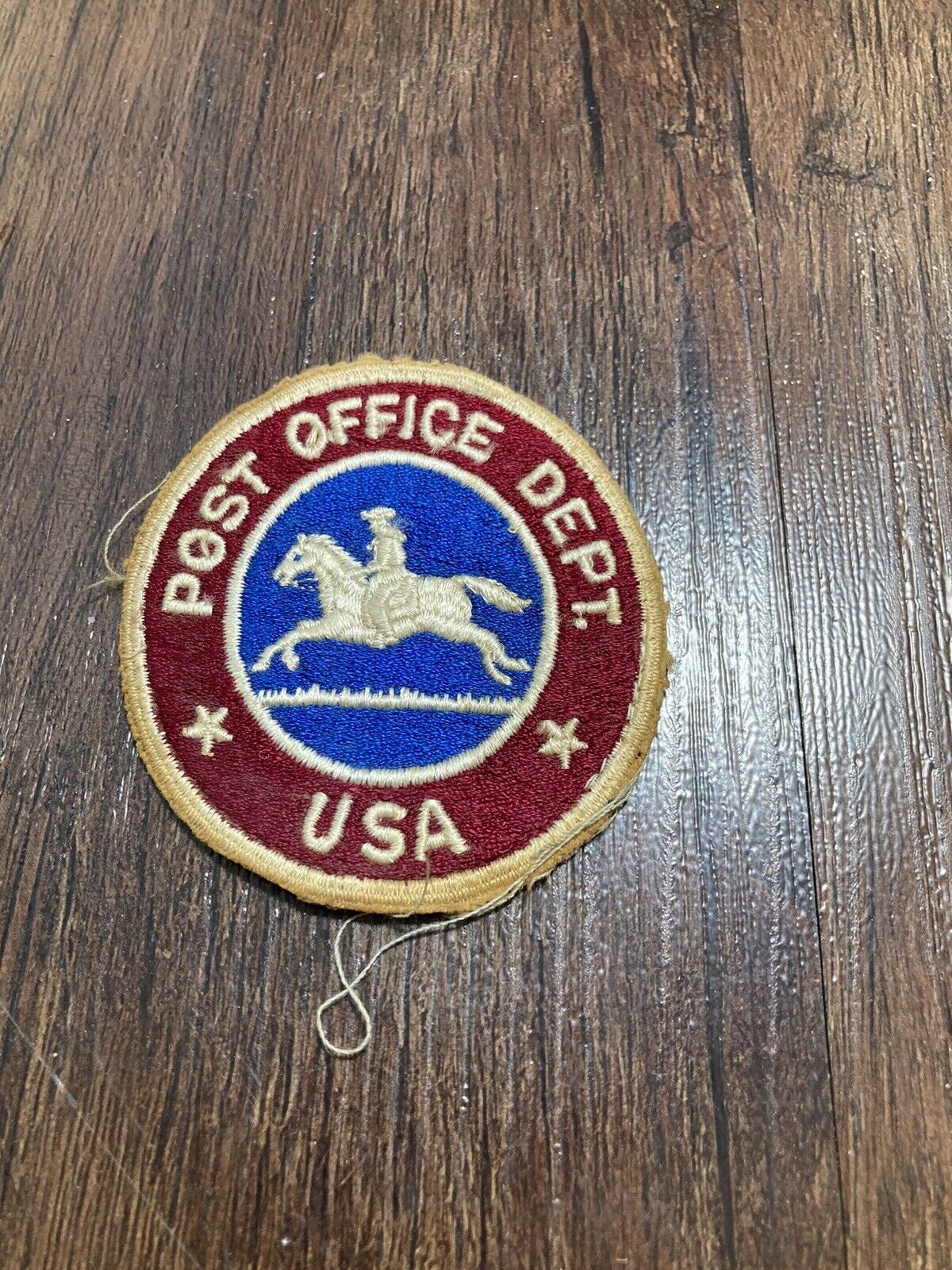Vintage 1960’s United States Post Office Department USA Uniform Patch