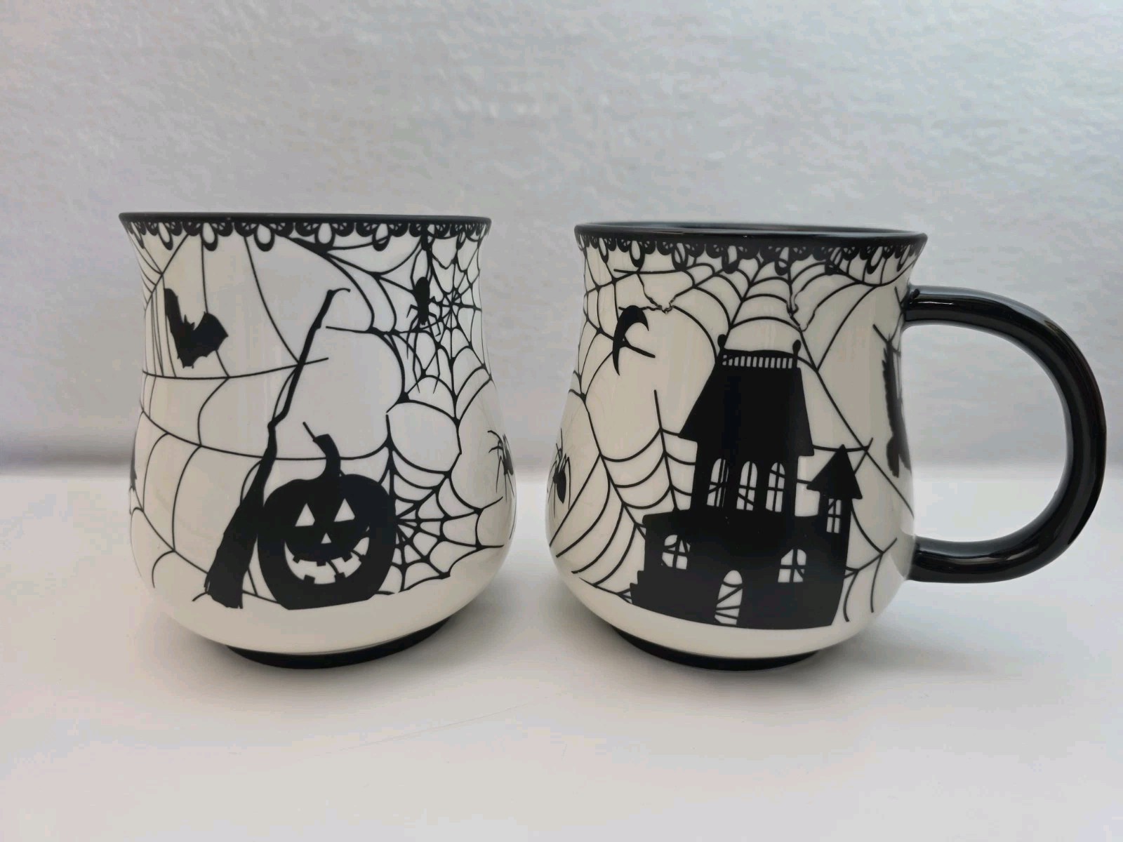 Potters Studio Haunted House Set Of 2 Halloween Mug