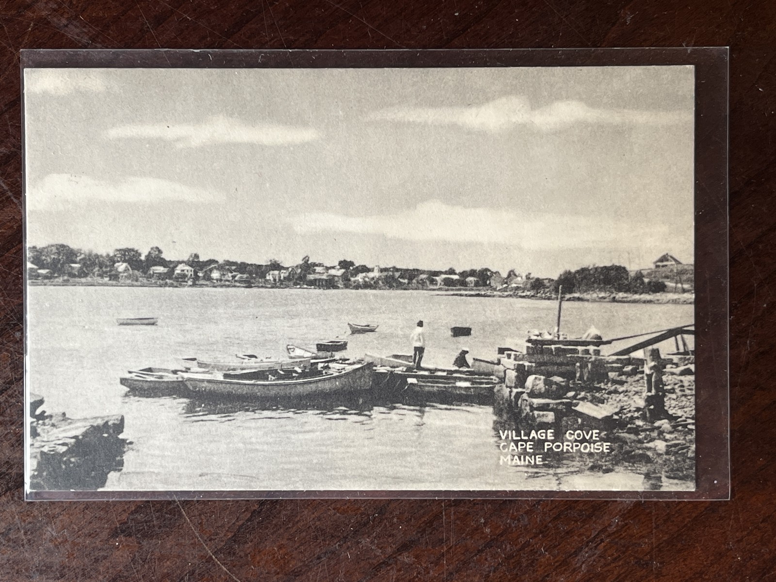Village Cove Cape Porpoise ME York Co Postcard Unposted