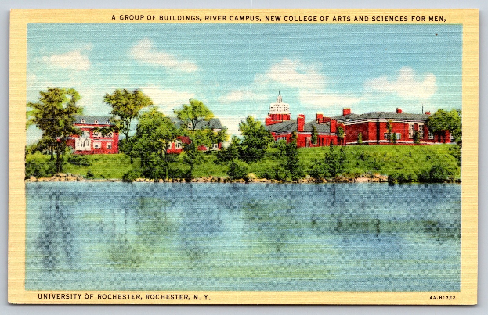 University Of Rochester New York Postcard University Of Rochester New York Postcard