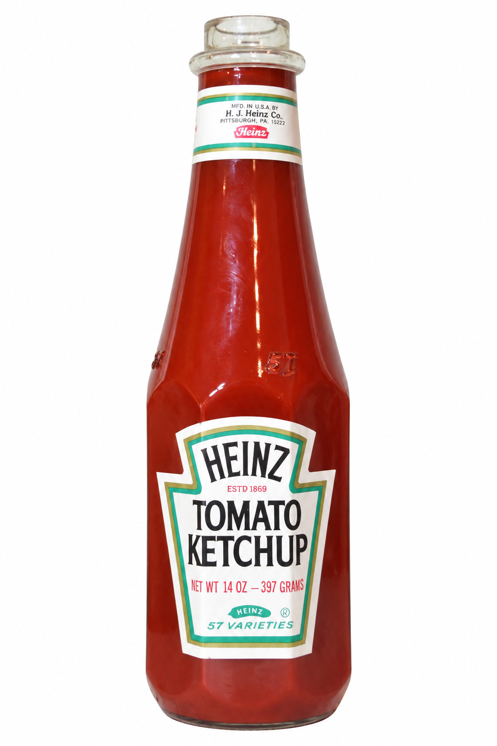 Think Big NYC VTG Jumbo Novelty Glass Heinz Ketchup, Vintage, Pop Art, No Cap