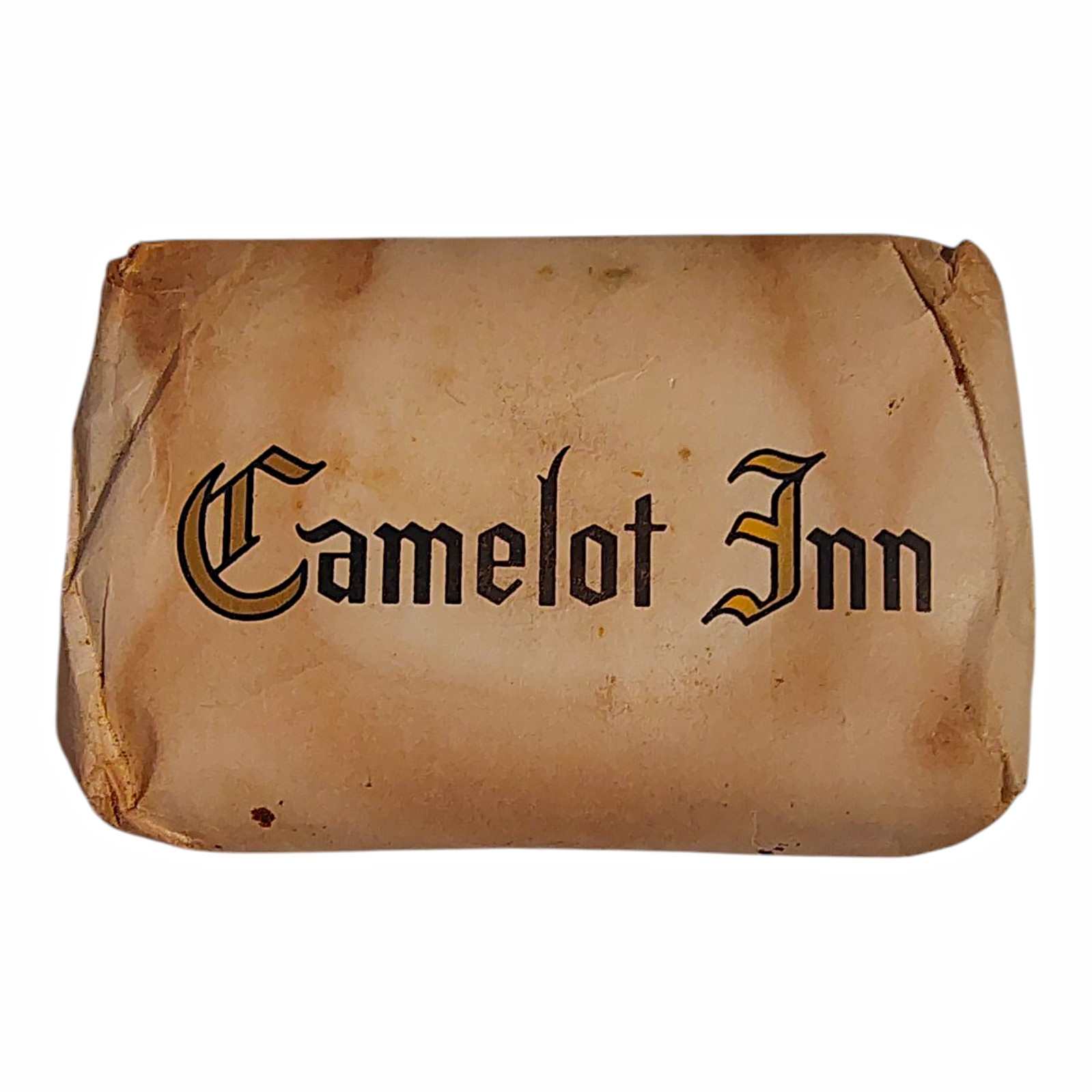 Camelot Inn bar of hand soap Tulsa OK Hotel & Motel Advertising in orig Wrapper
