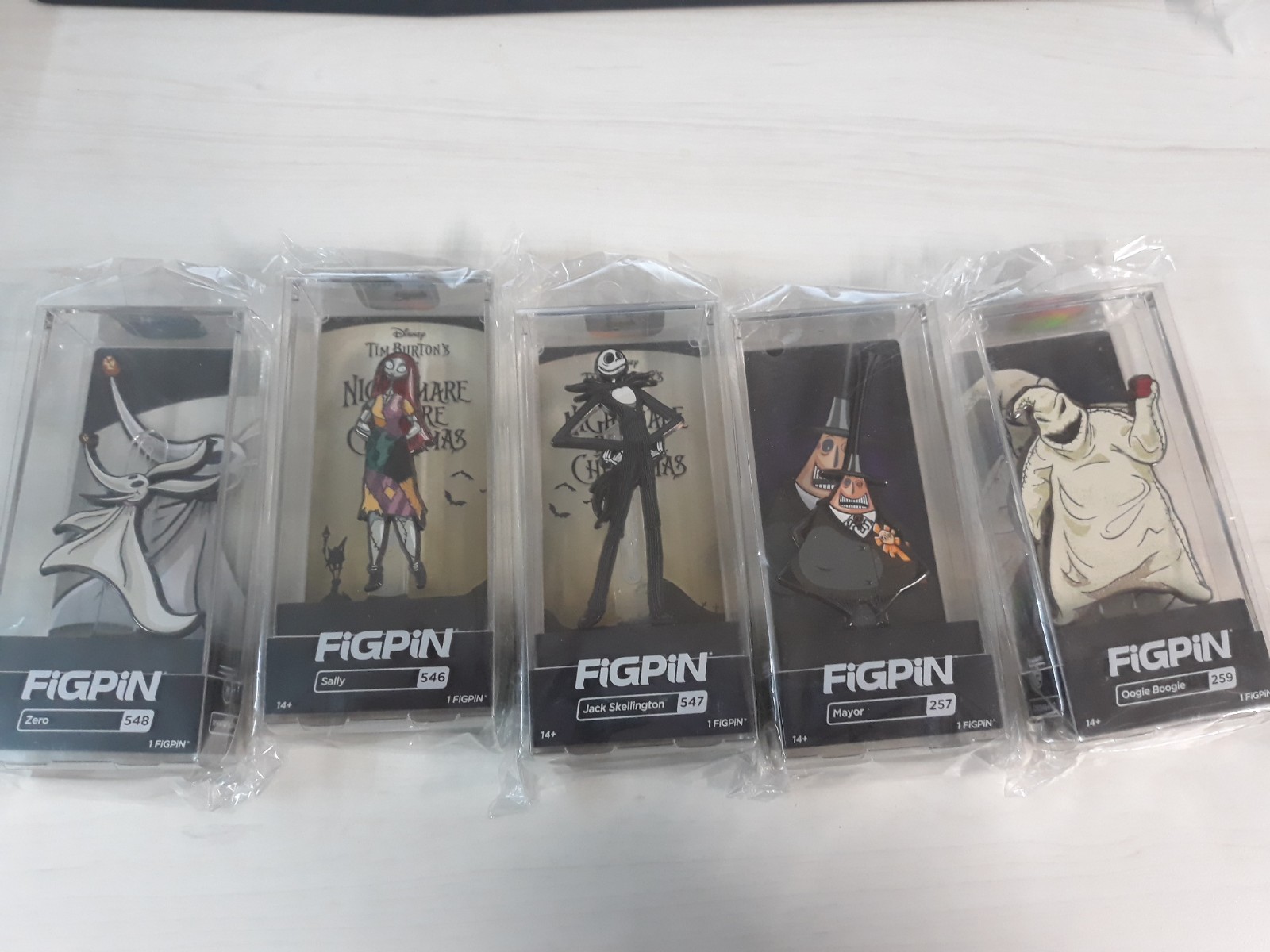 Nightmare Before Christmas FiGPiN Lot