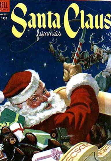 Four Color Comics (2nd Series) #525 GD; Dell | low grade - Santa Claus Funnies 1 Four Color Comics (2nd Series) #525 GD; Dell | low grade - Santa Claus Funnies 1