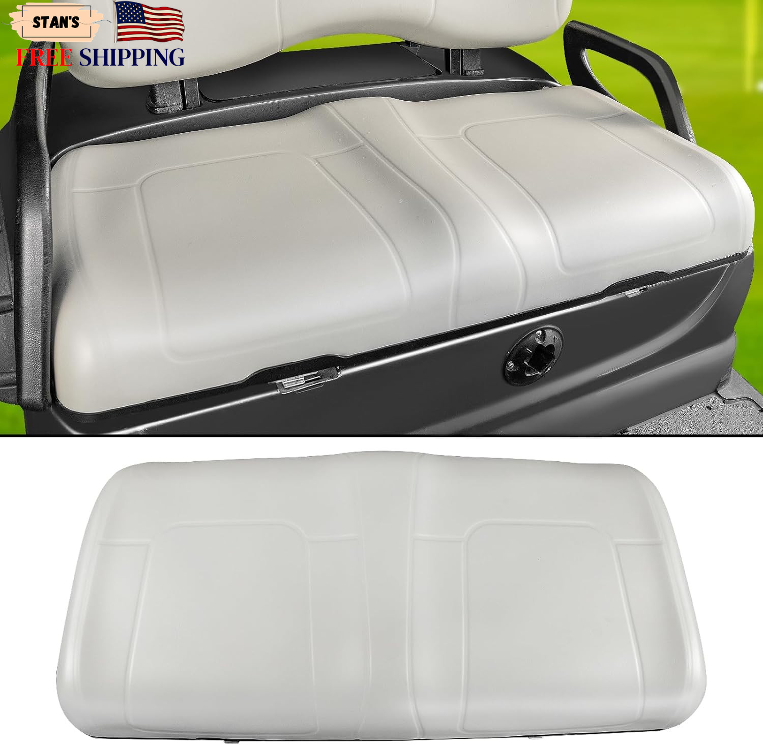 Golf Cart Replacement Front Seat Fit for Yamaha G29/Drive 2007-2016 Golf Cart