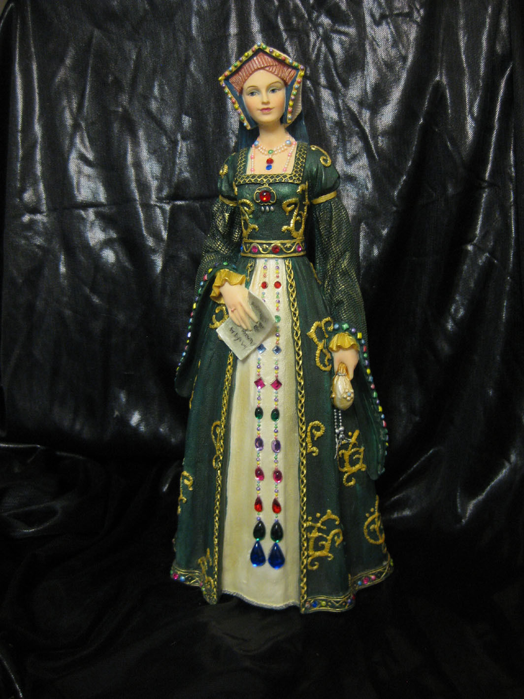 NIB Jane Seymour Queen of England Figurine Figure Statue King Henry VIII Tudor