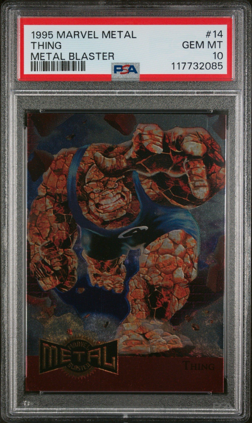 1995 Fleer Marvel Metal- Metal Blaster \
