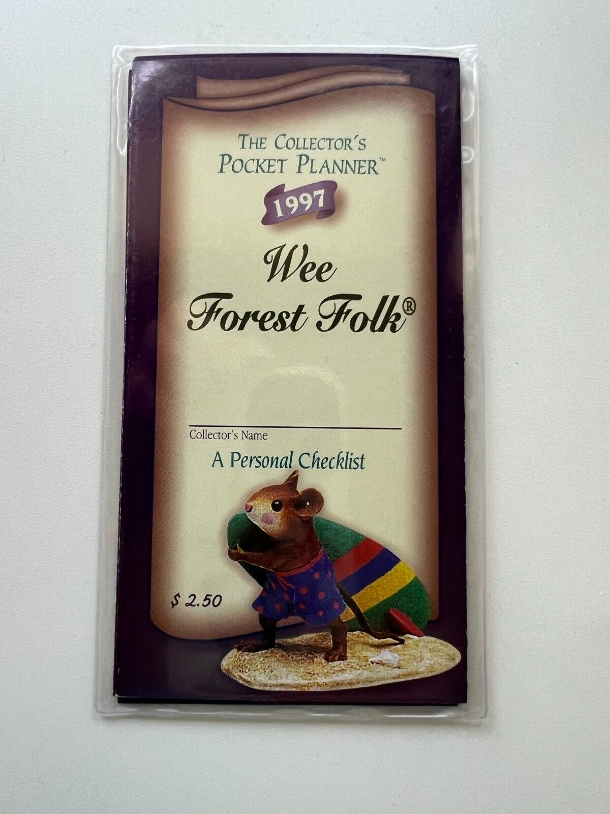 WEE FOREST FOLK 1997 Pocket Planner
