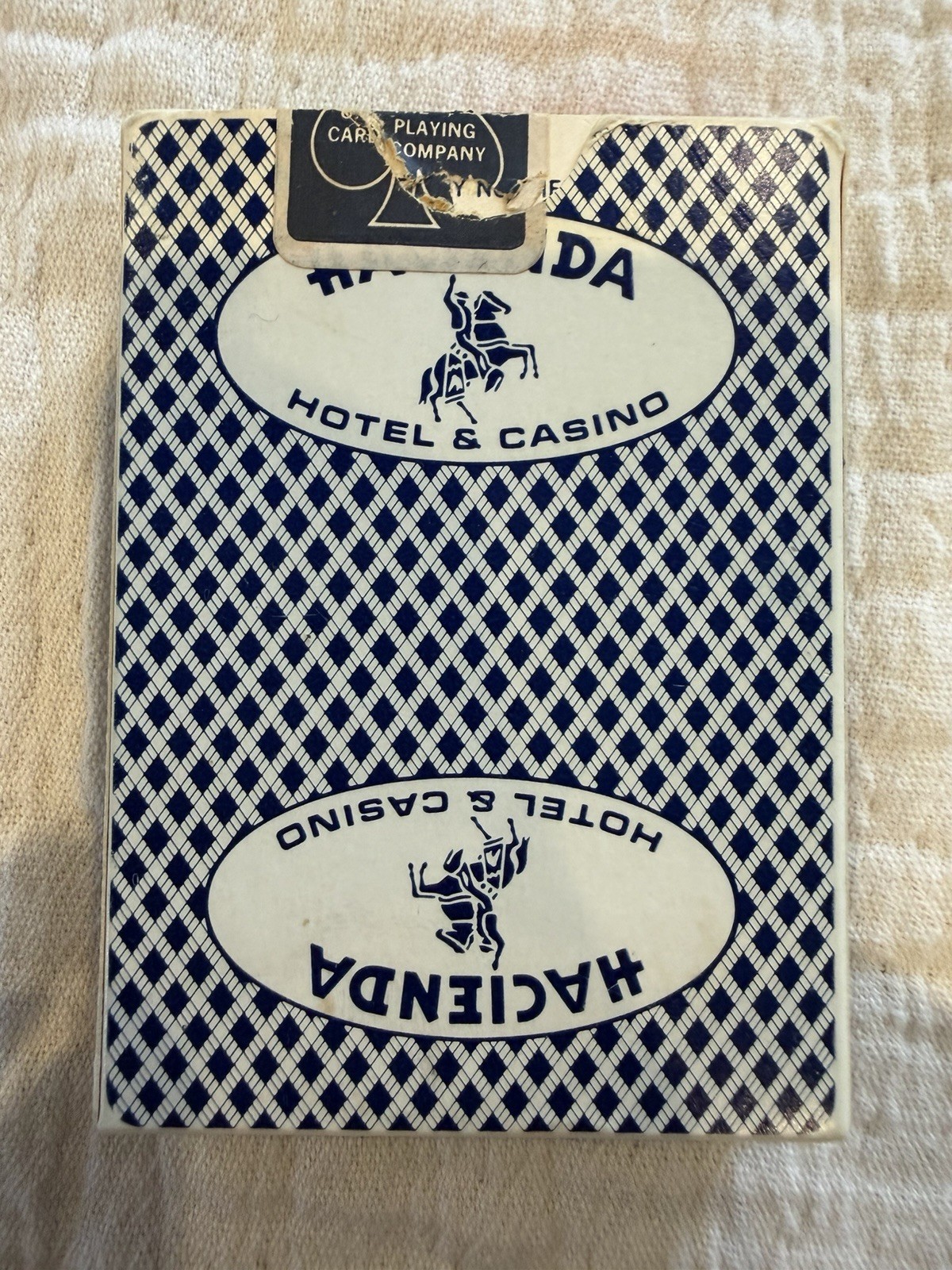 HACIENDA 1980 Casino Playing Cards | MOB RUN Las Vegas | Argent Allen Glick