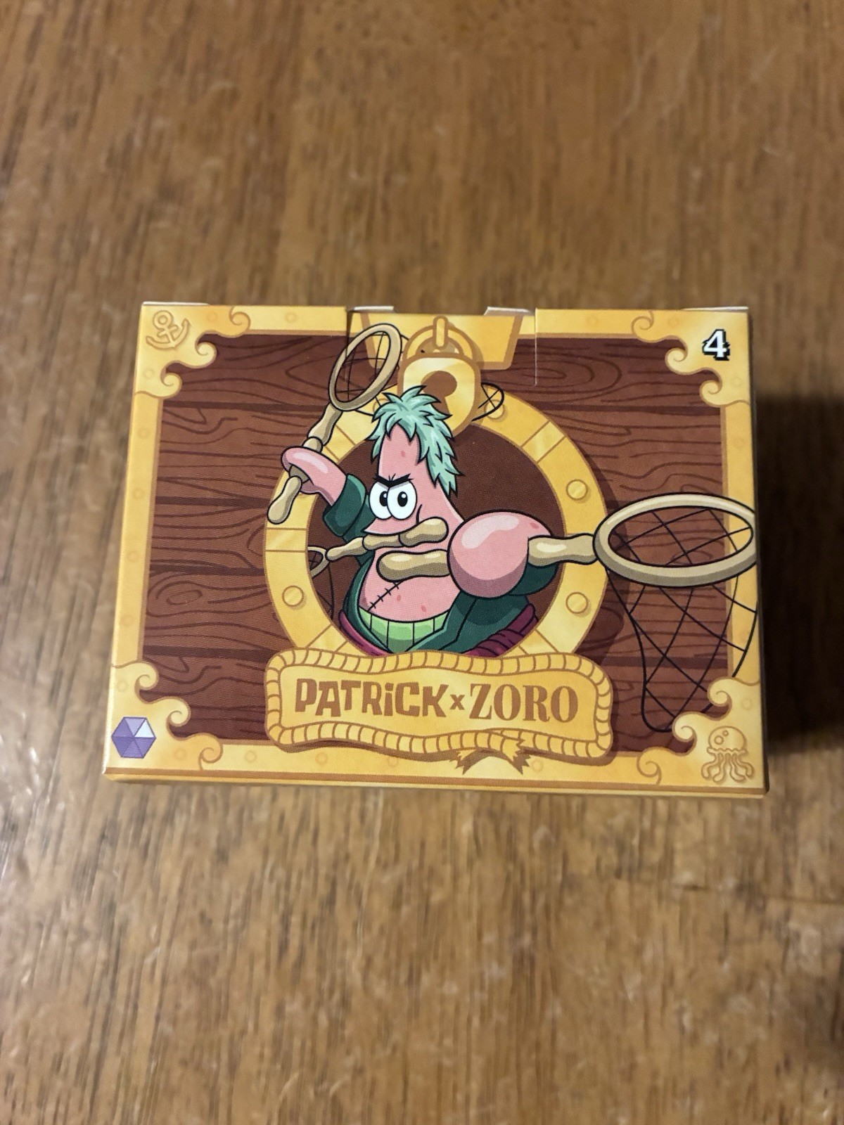 Mcdonalds One Piece X SpongeBob Squarepants, Patrick x Zoro Happy Meal Toy