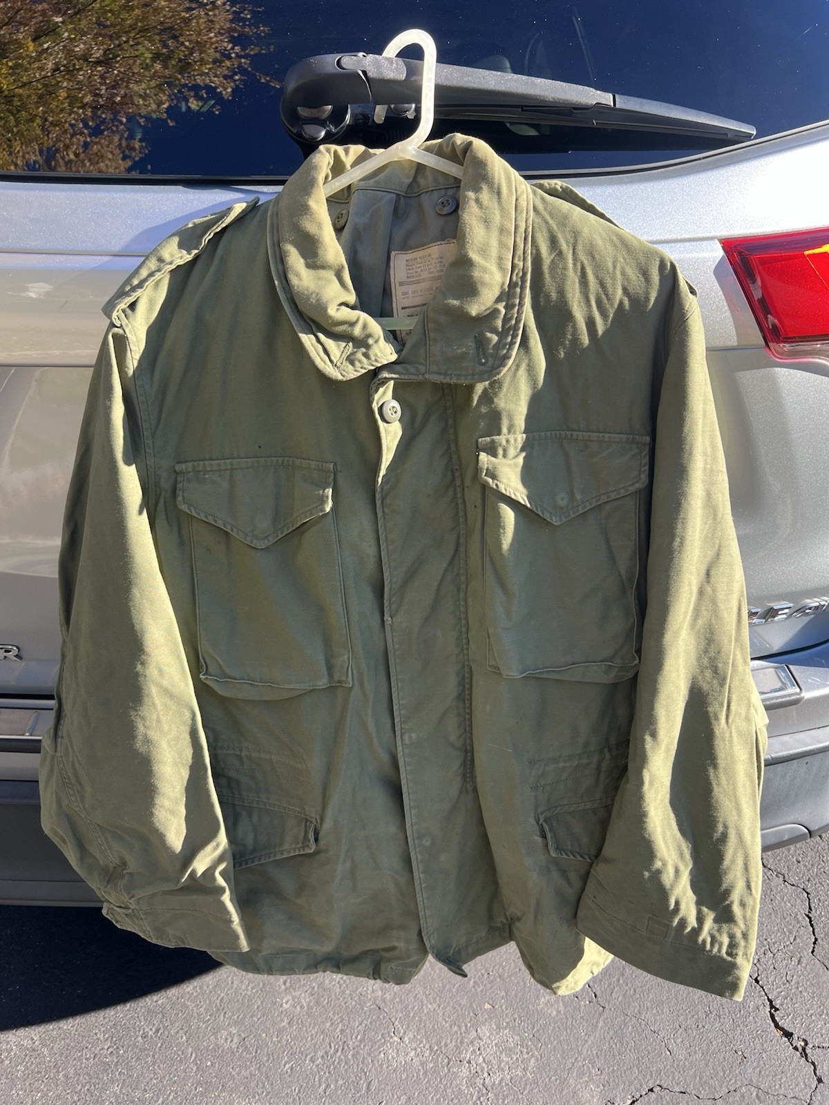Vintage OG 107 Jacket Medium Regular Field Coat Mens Military 8415-00-782-2939 Vintage OG 107 Jacket Medium Regular Field Coat Mens Military 8415-00-782-2939